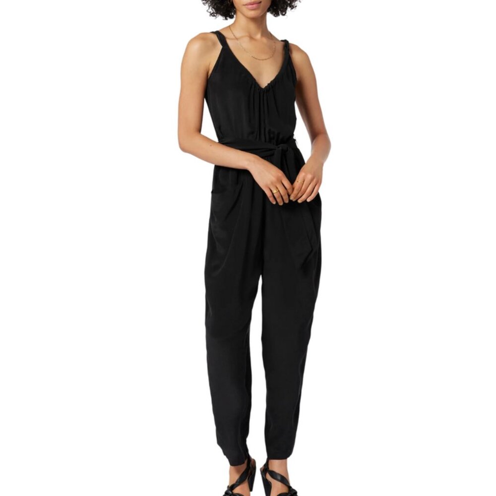 Joie Vernet Silk Jumpsuit